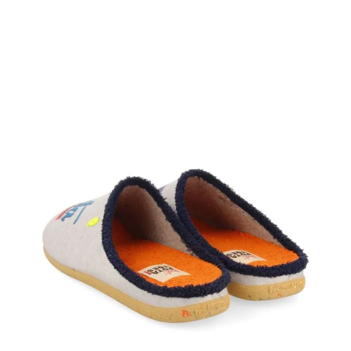 Padang grey slippers