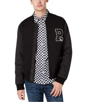 Penguin Mens Chevron Varsity Jacket