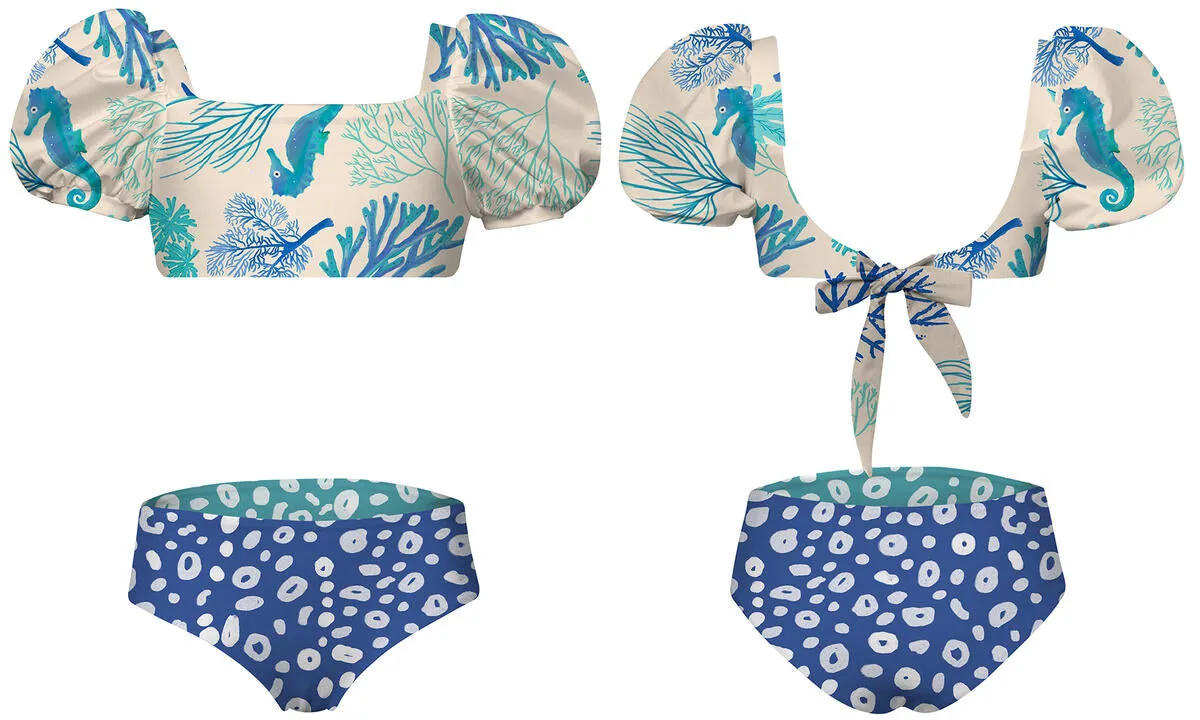 Pepita & Me - Corales San Andrew Bubble Bikini - Shop Now!