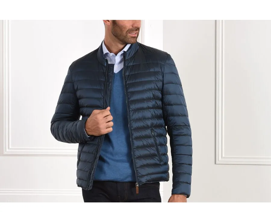 Pigeon Blue Puffer Jacket - SVEN