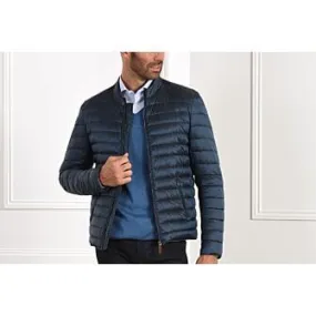 Pigeon Blue Puffer Jacket - SVEN