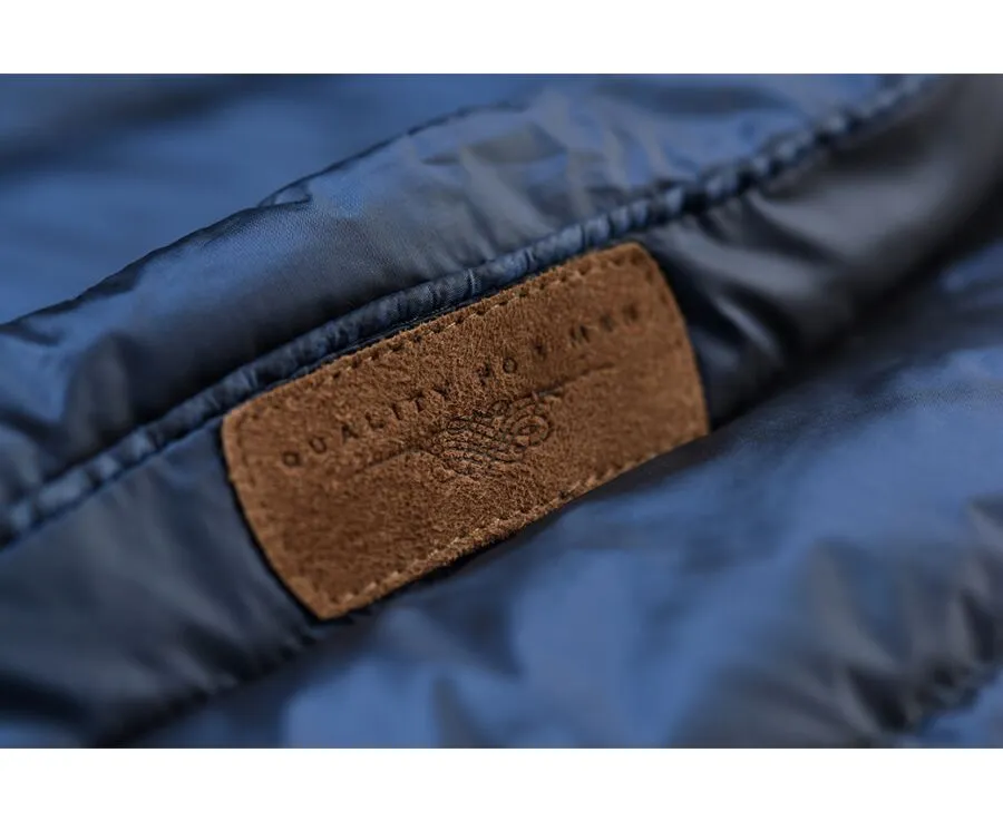 Pigeon Blue Puffer Jacket - SVEN