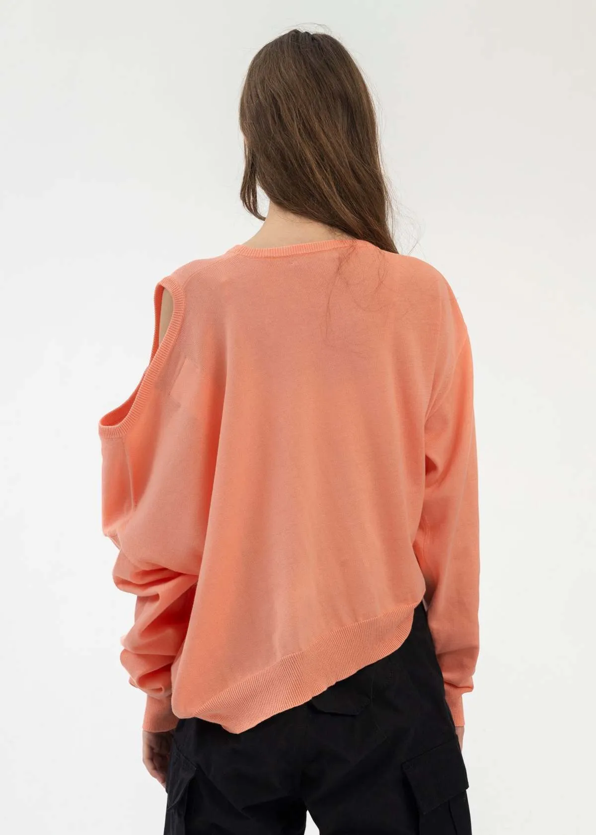 PINK AI IMAGE GENERATION MISTAKE KNITWEAR - Coral Pink