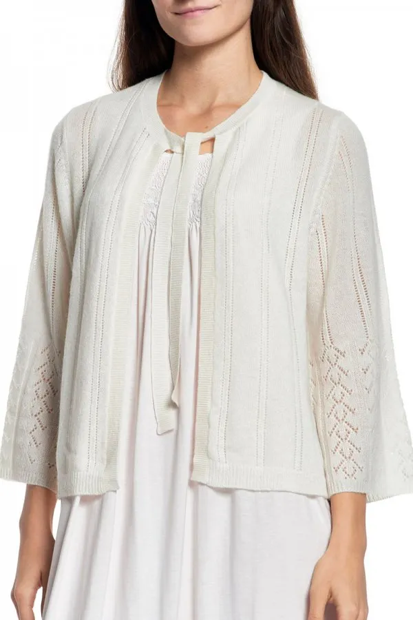 P.Jamas Cashmere Bed Jacket