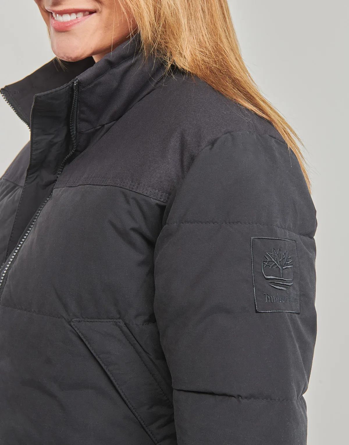 Plus Size Non-Down Puffer Coat