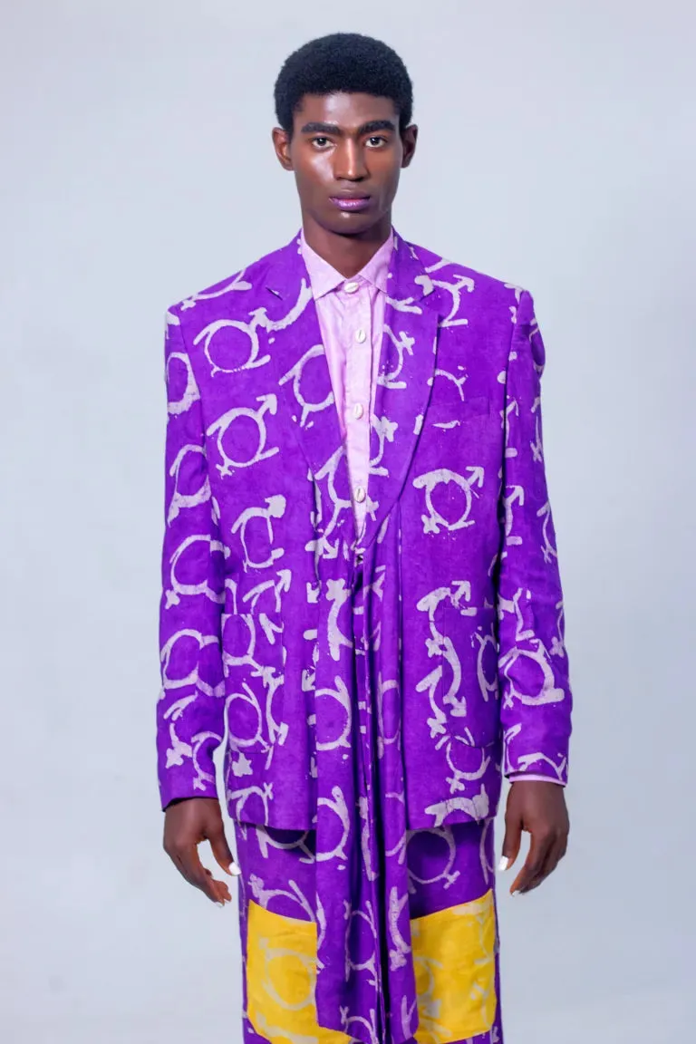 Purple Gaper Blazer