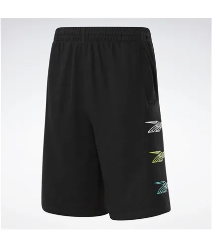 Reebok Boys French Terry Fleece Athletic Workout Shorts