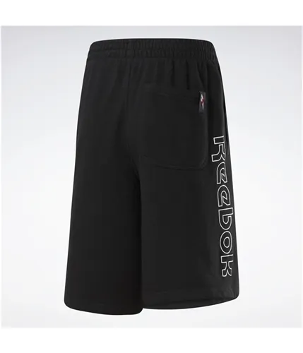 Reebok Boys French Terry Fleece Athletic Workout Shorts