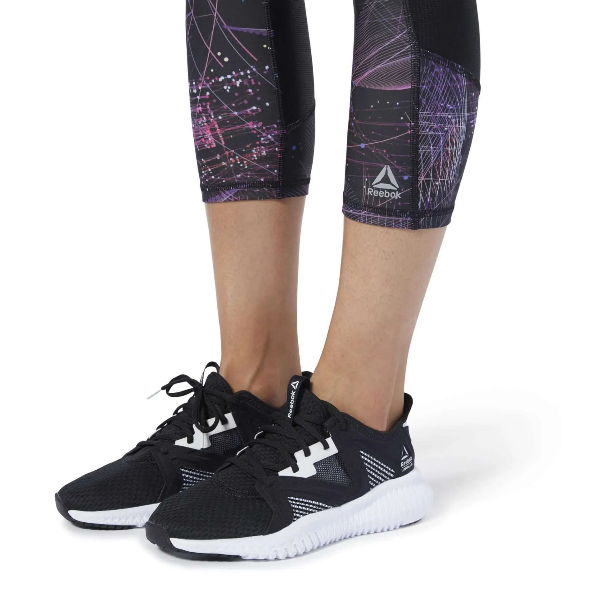 Reebok Womens One Series Running 3/4 Length Leggings