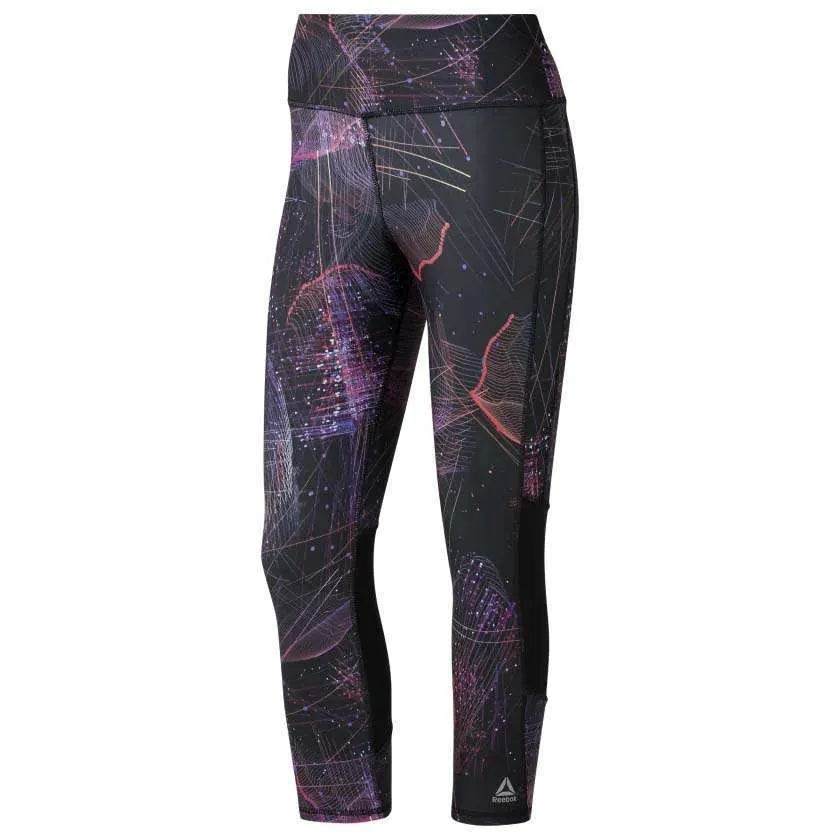 Reebok Womens One Series Running 3/4 Length Leggings