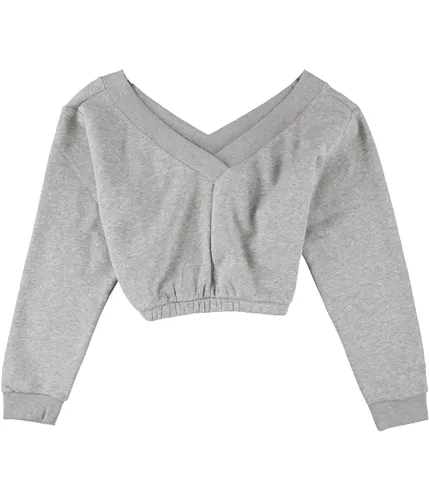 Reebok Womens Sr Cropped Fleece Sweatshirt