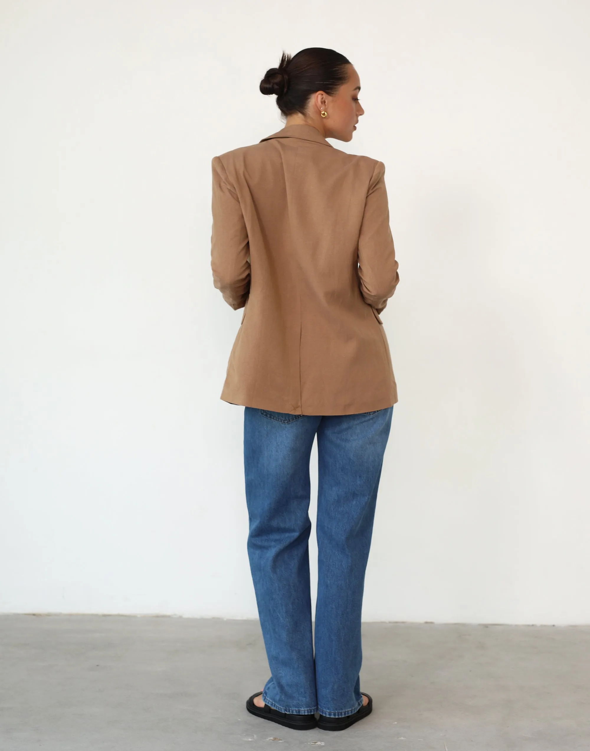 Rina Blazer Mocha