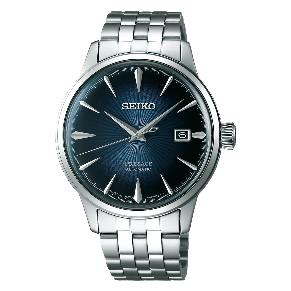 Seiko Presage Cocktail Blue Watch - SRPB41J1