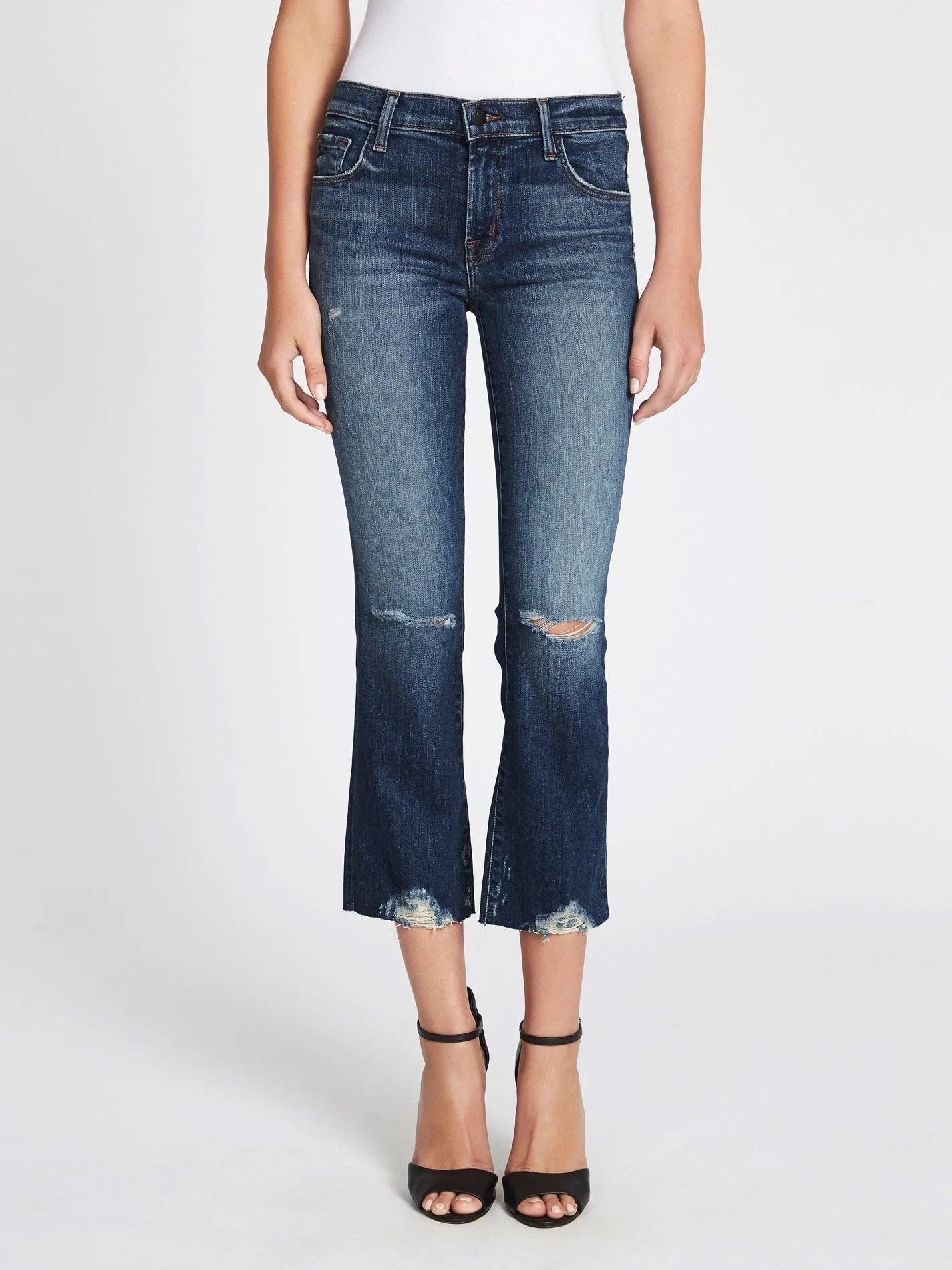 Selena Crop Boot Jean