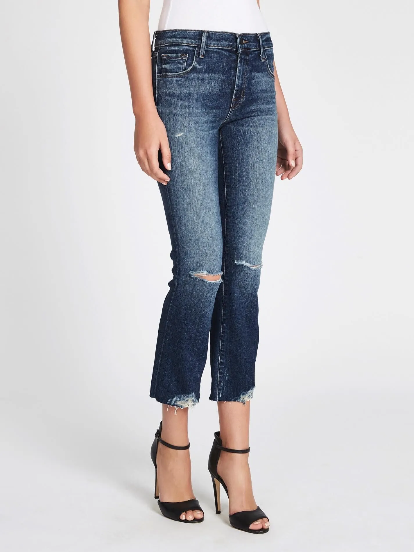 Selena Crop Boot Jean