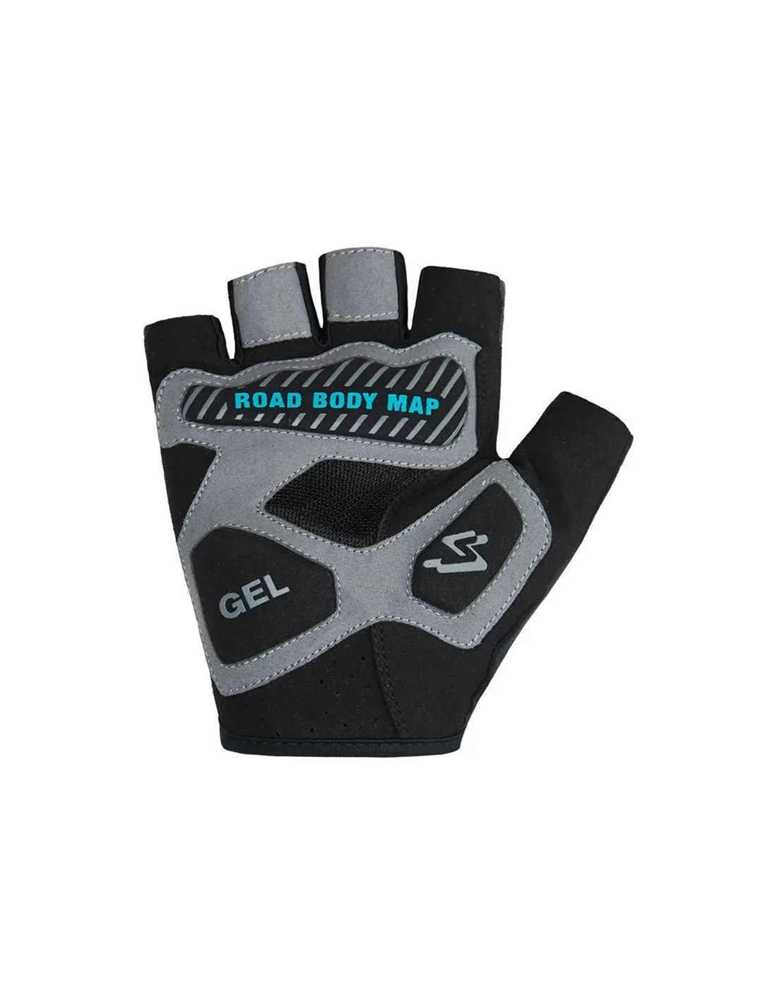 Short Gloves Spiuk Top Ten MTB Gray