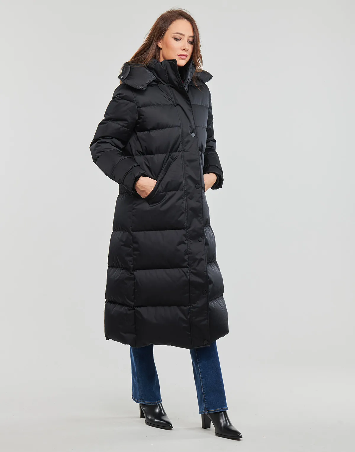 Short Hooded Down Jacket