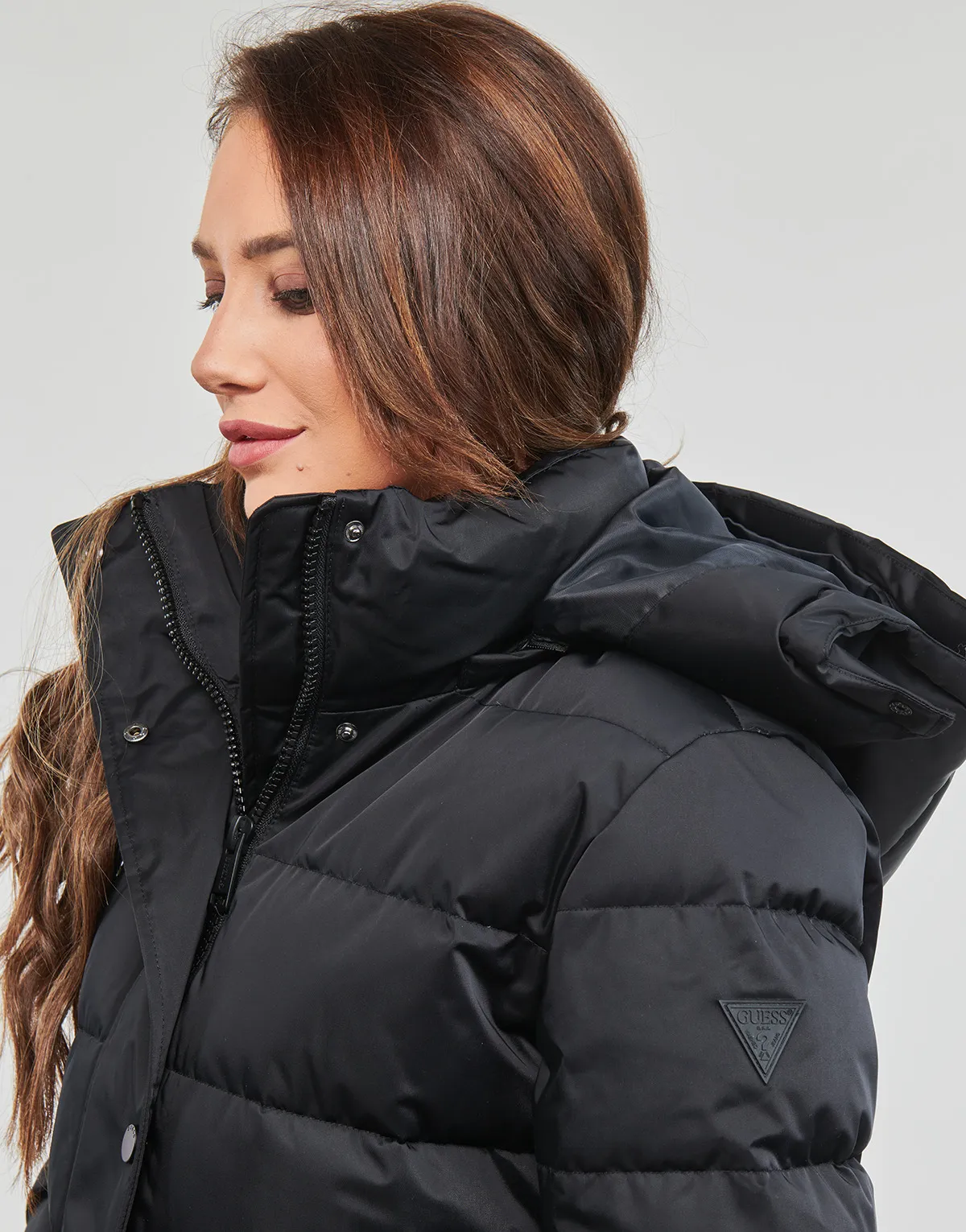 Short Hooded Down Jacket