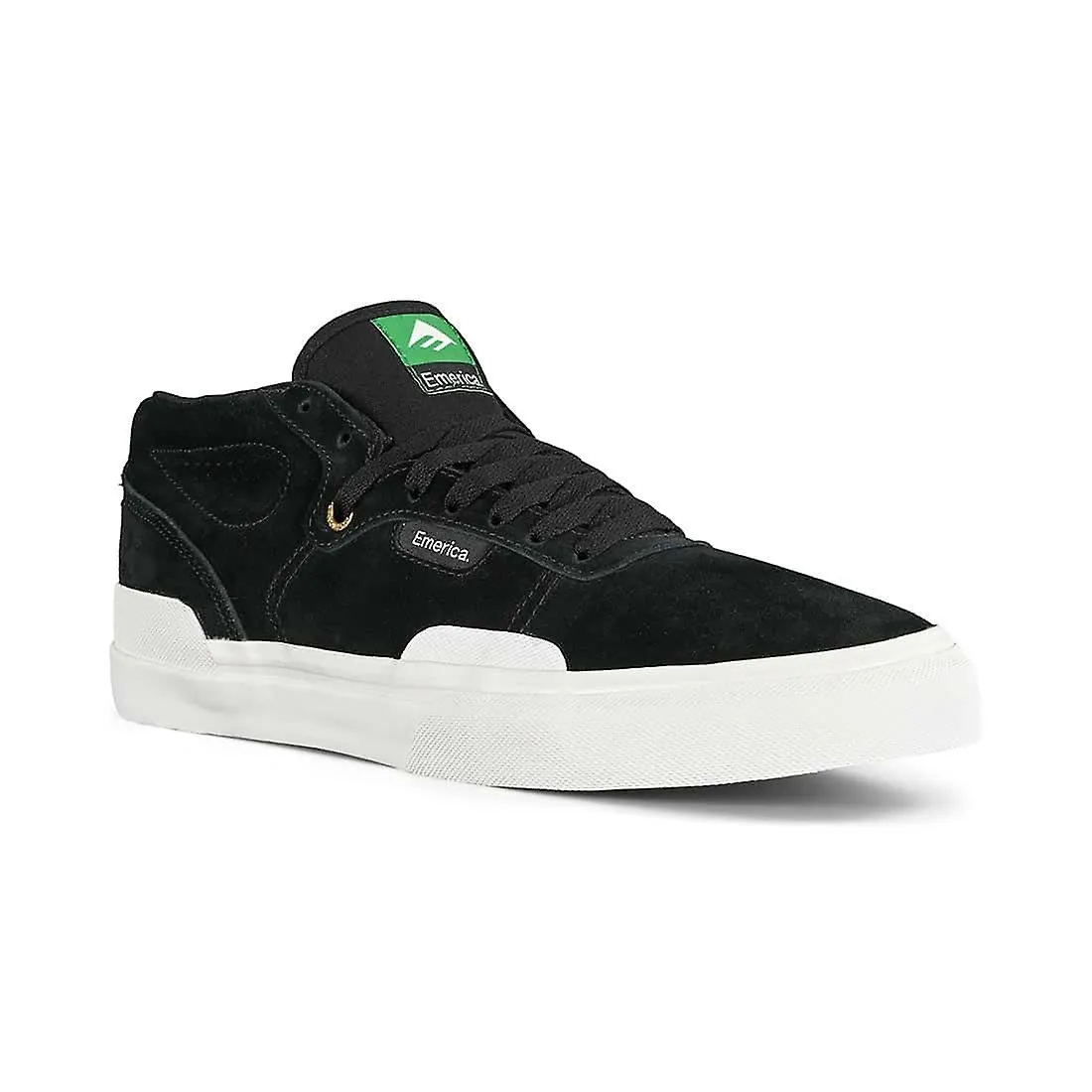 Skate shoes Emerica Pillar Mid-Top - Black/White/Gold