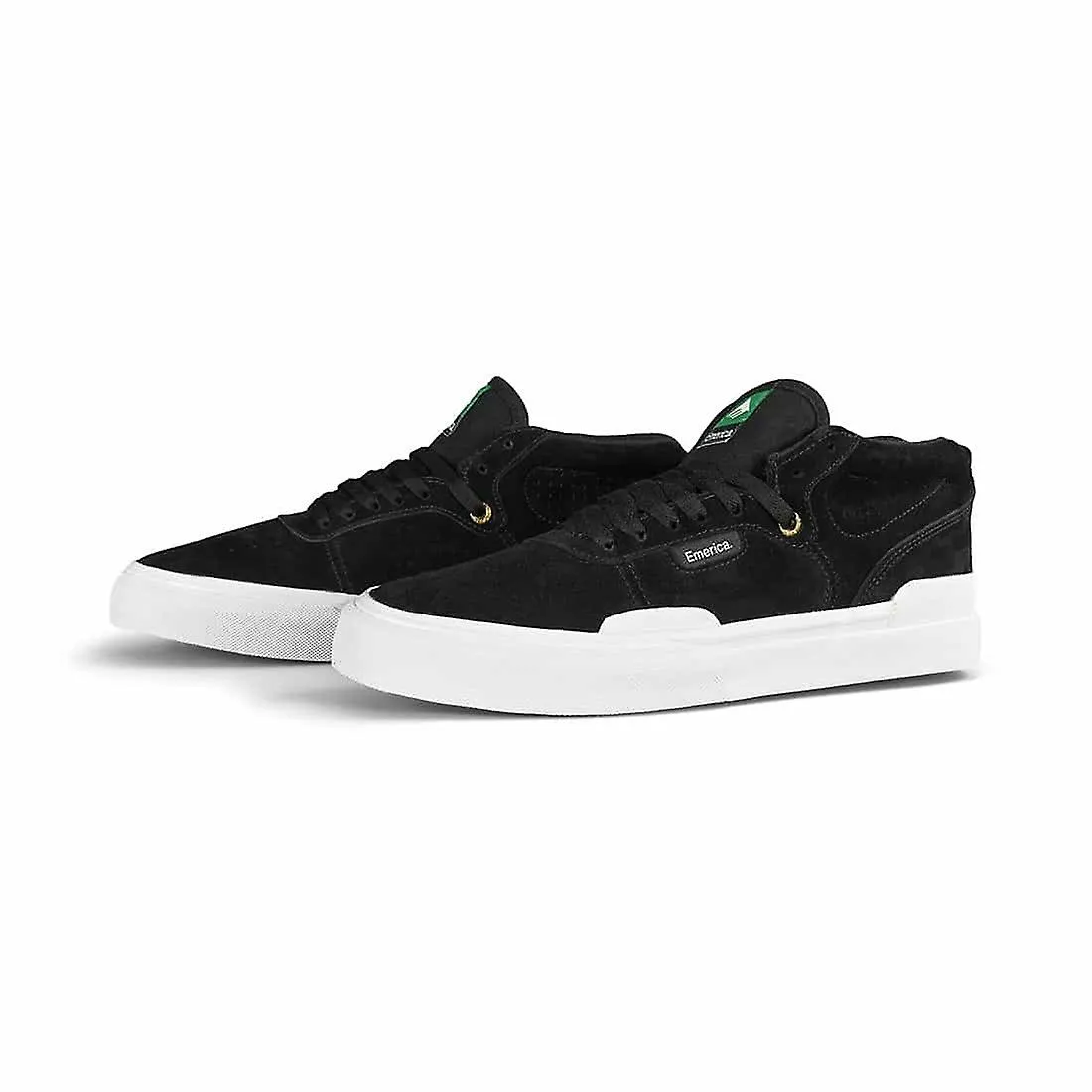 Skate shoes Emerica Pillar Mid-Top - Black/White/Gold