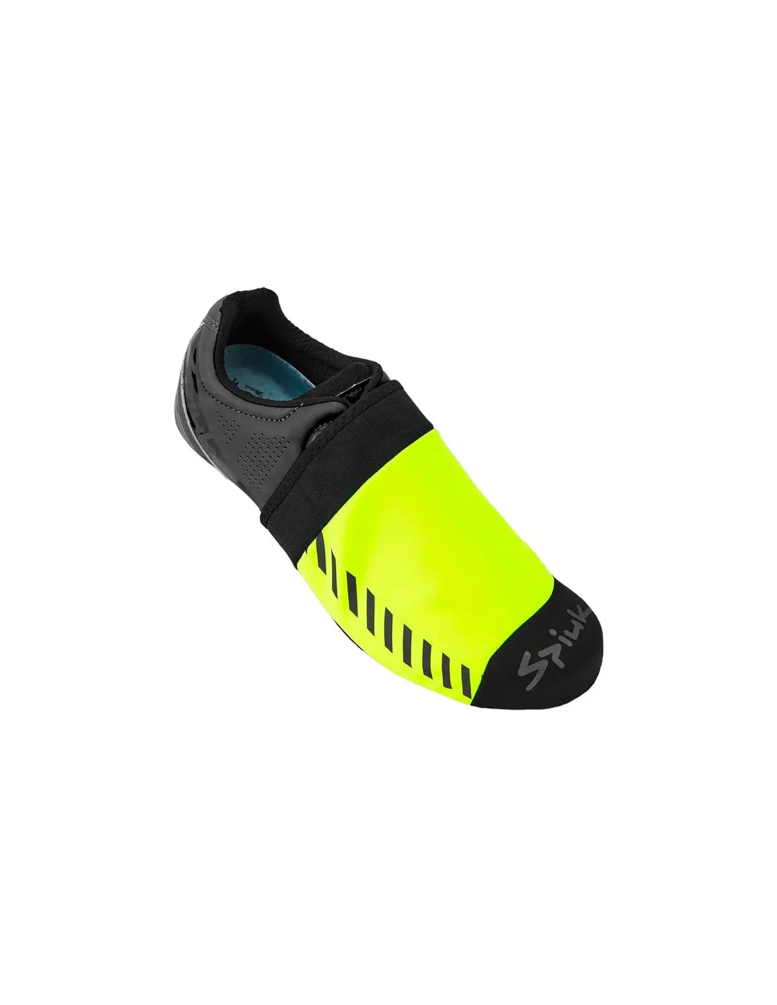 Spiuk Top Ten Cycling Toe Cover Yellow Fluor Membrane