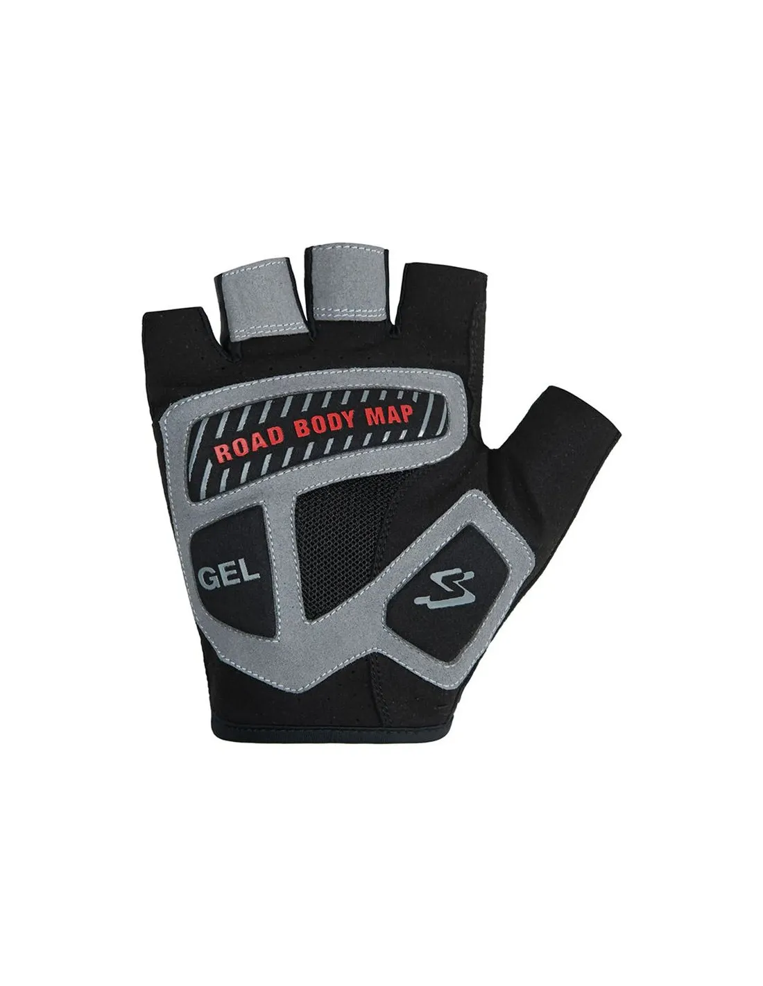 Spiuk Top Ten Road Black Short Gloves