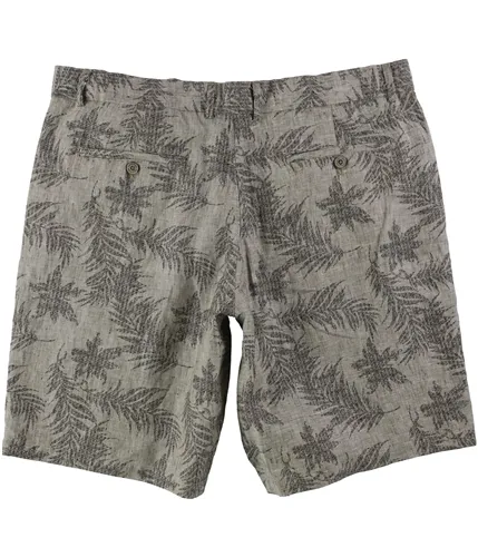 Tasso Elba Mens Printed Casual Chino Shorts