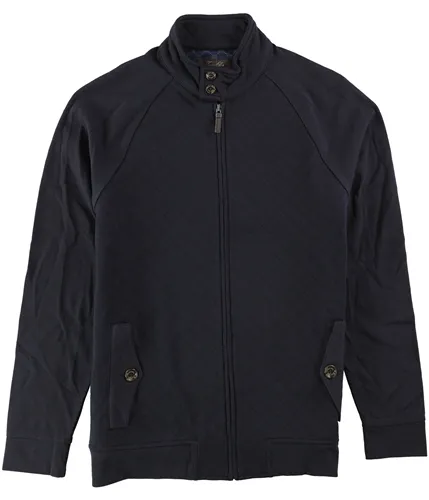 Tasso Elba Mens Quilted Knit Jacket