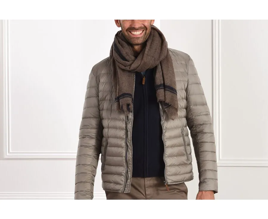 Taupe Puffer Jacket - Lightweight and Stylish - SVEN