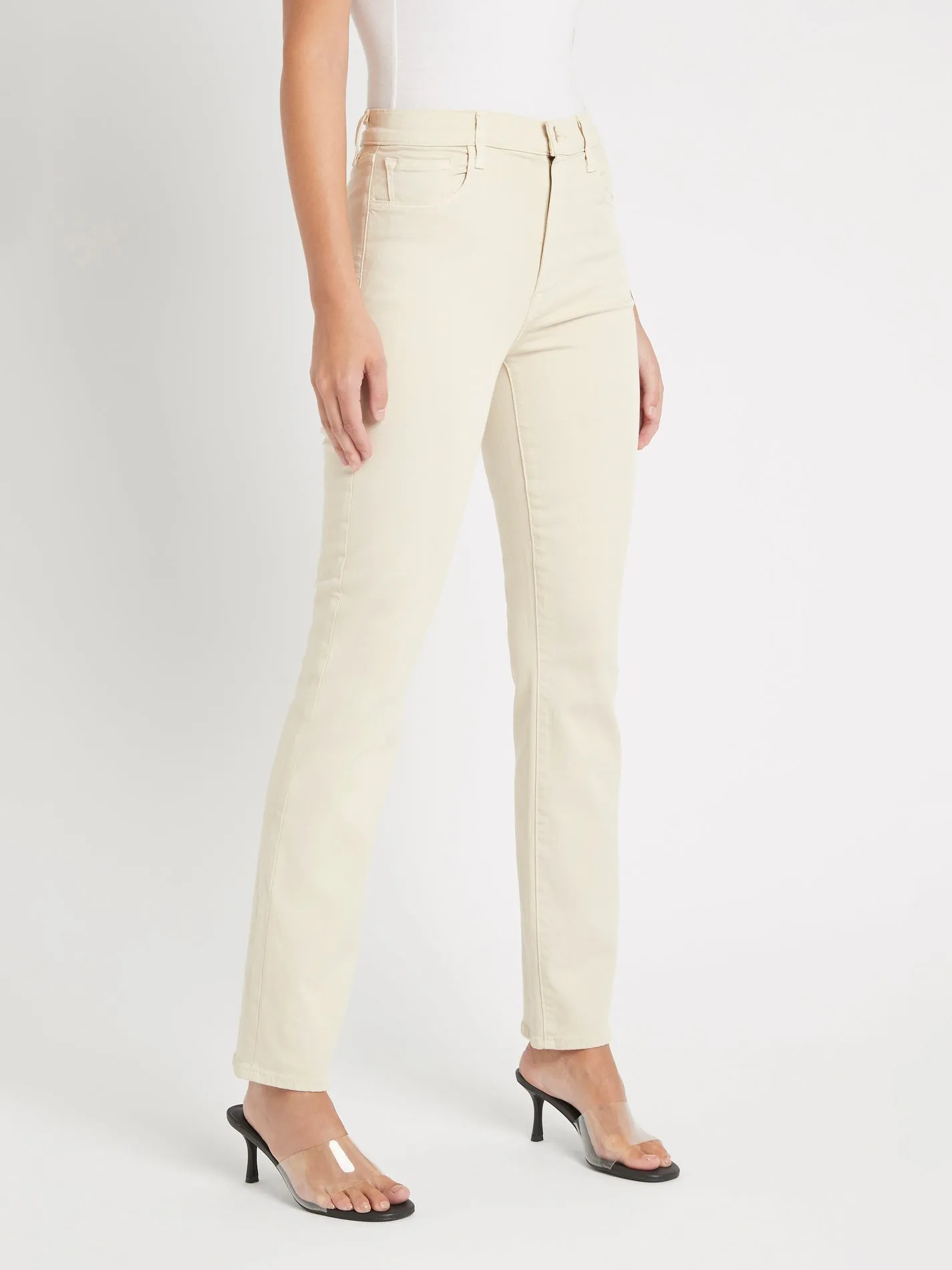 Teagan Slim Straight High Rise Jean