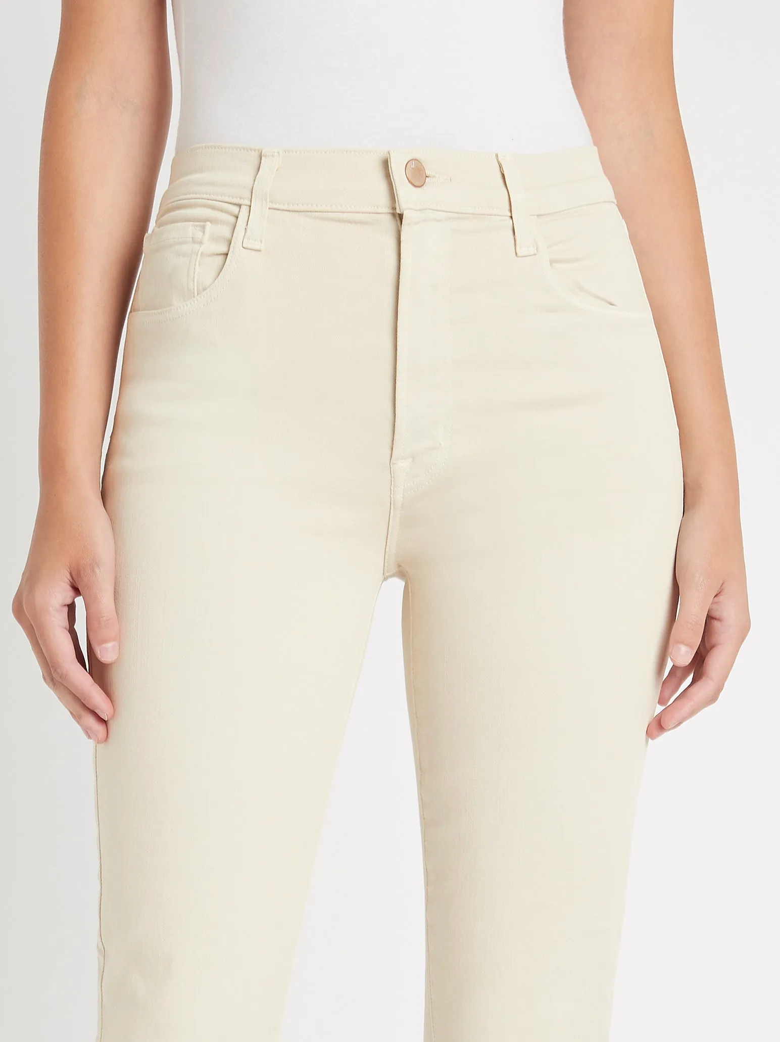 Teagan Slim Straight High Rise Jean