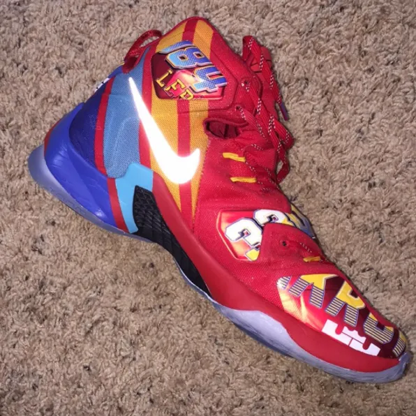 This Nike LeBron 13 “EYBL” Is What Sponsored NBA Jerseys Might Look Like