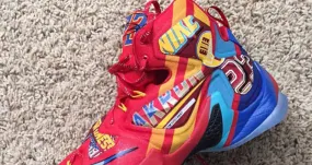 This Nike LeBron 13 “EYBL” Is What Sponsored NBA Jerseys Might Look Like