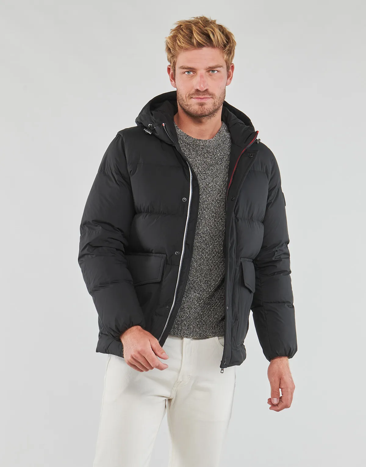 Tommy Hilfiger Hooded Down Jacket.