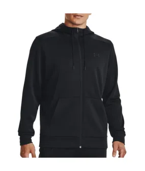 Under Armour Fleece FZ Hoodie for Men - Black