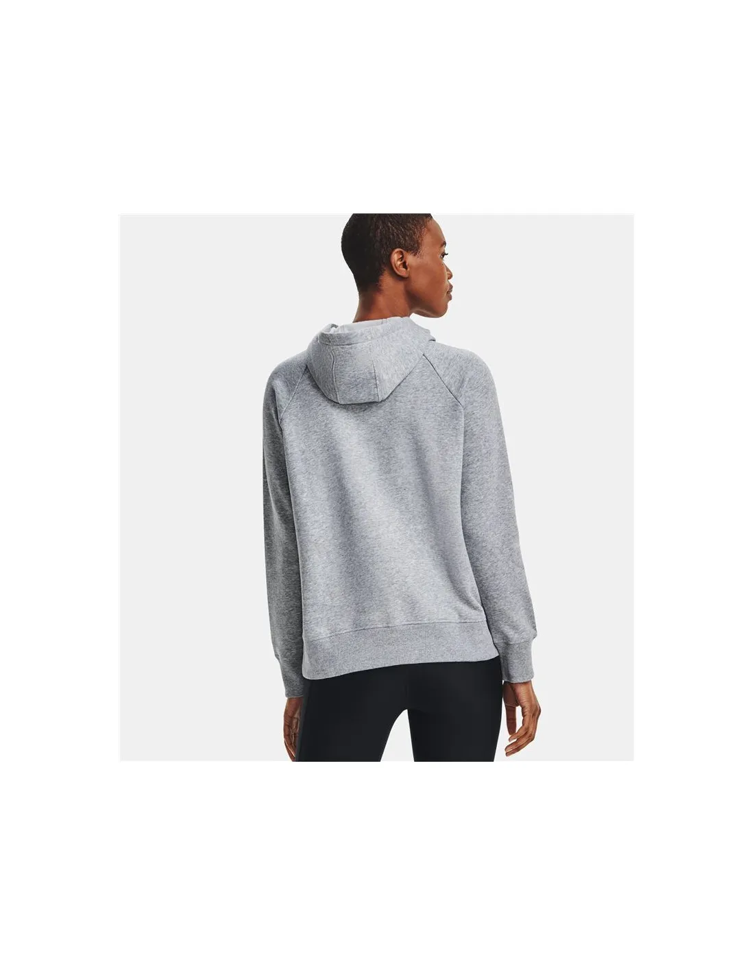 Under Armour Women's Fleece Rival Sweatshirt Grey