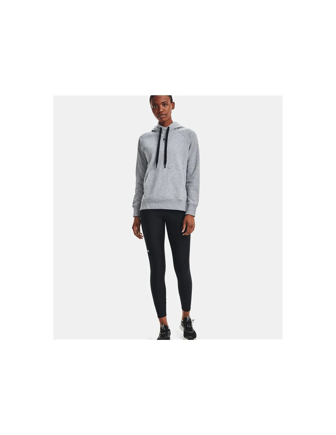 Under Armour Women's Fleece Rival Sweatshirt Grey