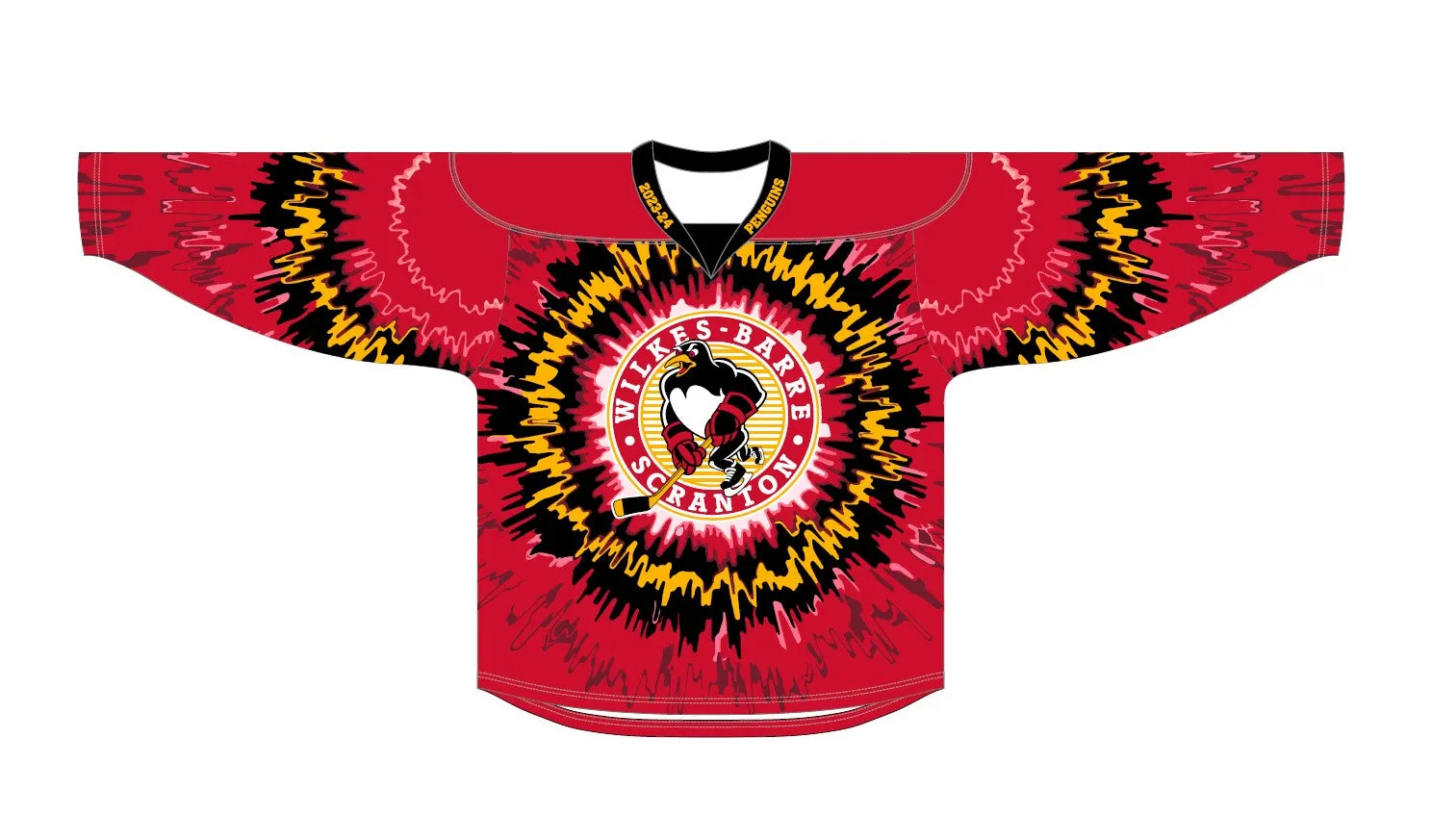 WBS Penguins Tie Dye Replica Jerseys