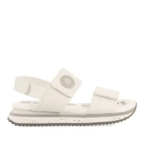 WHITE SPORTS SANDALS PADDED FOR GIRL AND BOY FURNARI