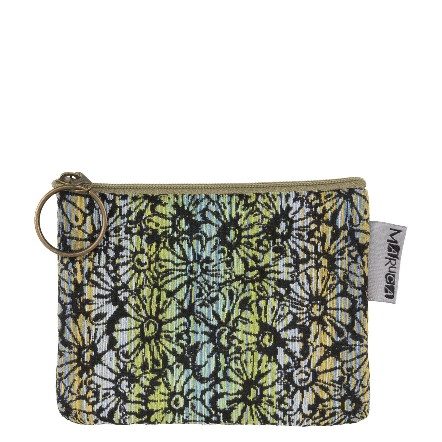 Wildflower Green Maruca Coin Purse