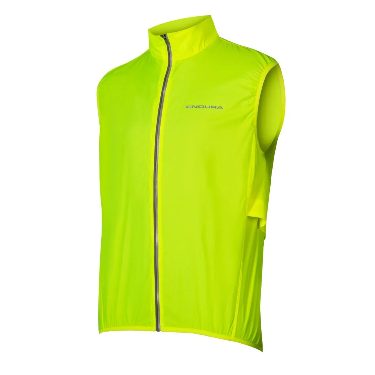 Windproof Cycling Vest Men Endura Pakagilet Yellow