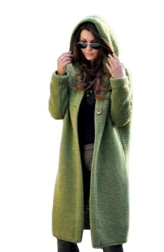 Women's Coat Sweater Long Sleeve Sweaters & Cardigans Braid Casual Fashion Solid Color