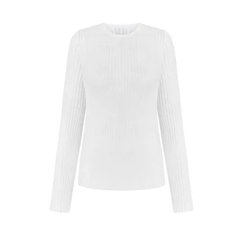 Women's Knitwear Long Sleeve Sweaters & Cardigans Rib-knit Sexy Solid Color