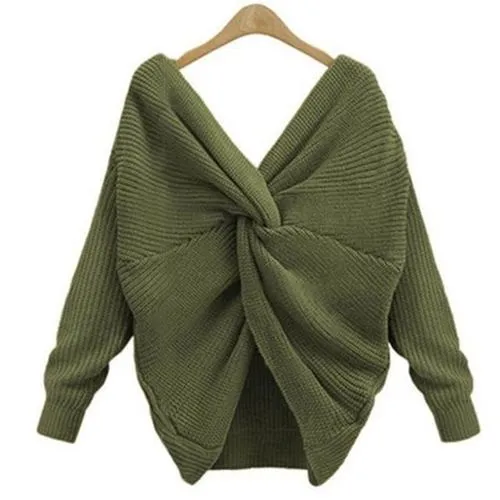 Women's Long Sleeve Sweaters & Cardigans Casual Elegant Solid Color