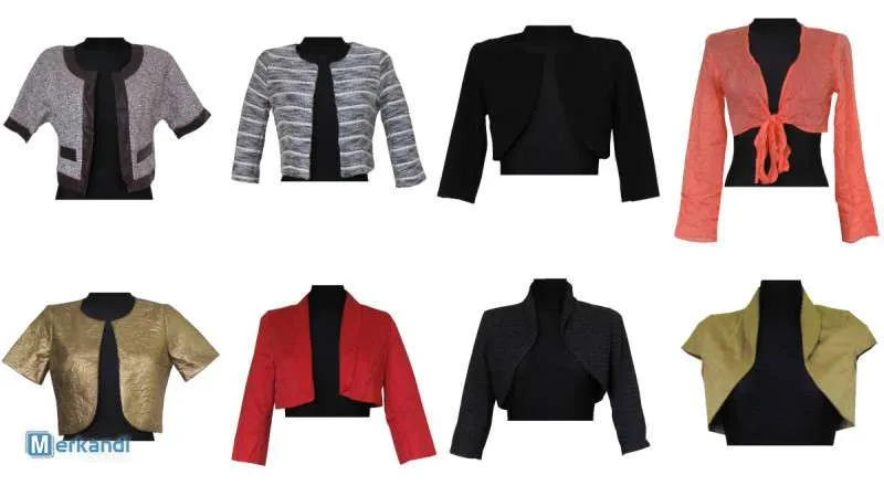 Women's jerseys and jackets, different models and mix - Bollers